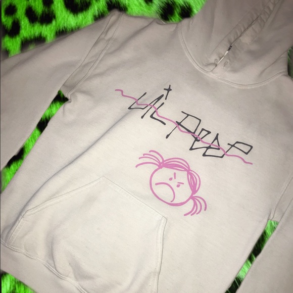 ANGRY GIRL LIL PEEP HOODIE - Picture 3 of 4